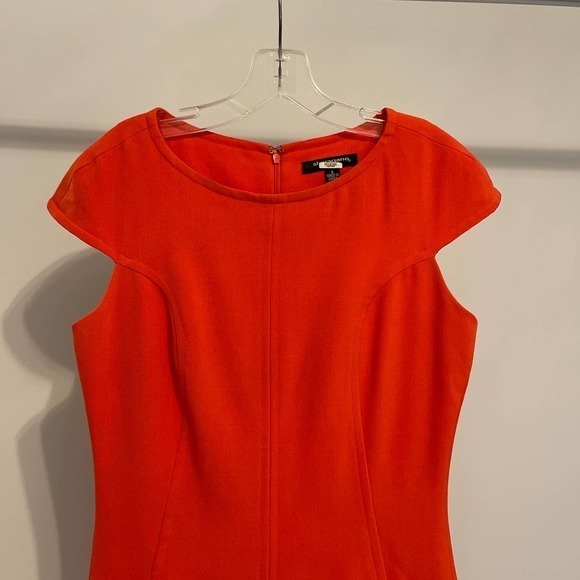 Sharagano Red Sleeveless Dress - Picture 2 of 8